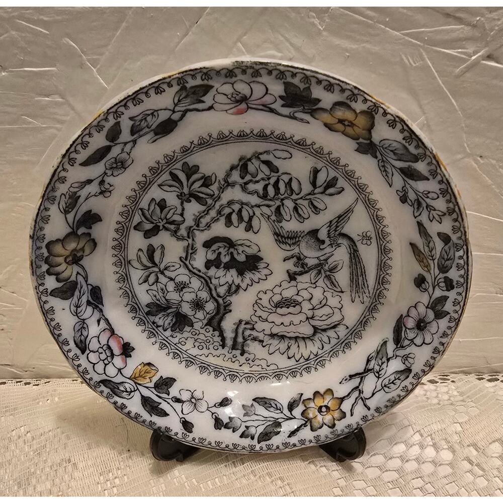 Antique Ashworth Bros 6" x 1.5" Imari Bowl Vintage Crown Store